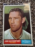 1961 Topps #55 Jim Davenport