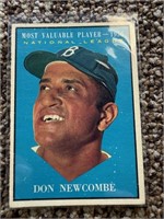 1961 Topps #483 MVP Don Newcombe