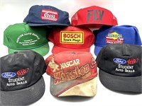 Vintage Hats : Coors, Fly Racing, Bosch Spark