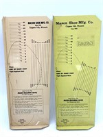 Vintage Mason Mfg. Co. Metal Measuring Device for