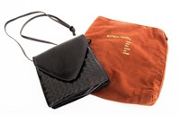 Bottega Veneta Black Patent Leather Handbag