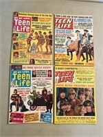 Lot of Vintage Teen Life Magazines