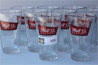 11 - Mill Street Beer Glases