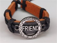 Leather bracelet