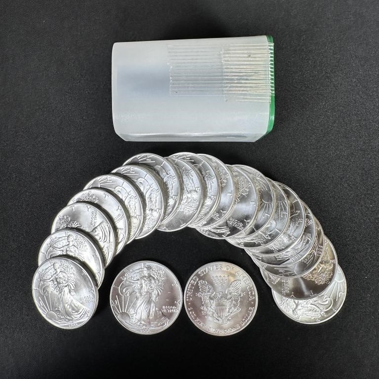 Fine Diamond Jewelry Gold Silver Coins Bullion Auction