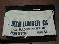 Deem Lumber Co. & Paris IL. Advertising Knife