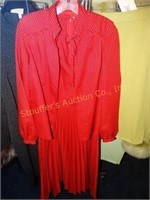 Vintage Marion McCoy 2pc dress size 12