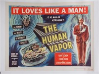 The Human Vapor (1960) Linen Backed Half-Sheet