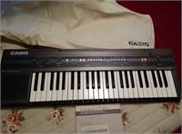 Casio keyboard CT360, working with cover