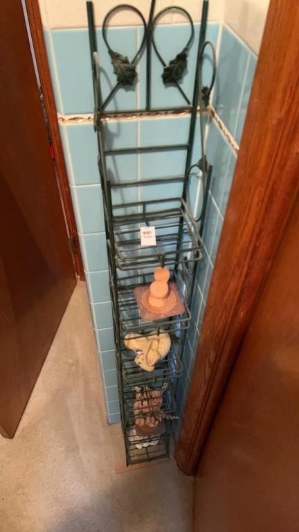 Bathroom small Shelving with accessories 53 inch