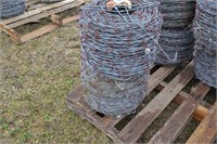 2 Rolls of New Barb Wire  (2 times the money)