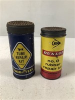 VINTAGE DUNLOP AND GOOD YEAR TIRE REPAIR KITS