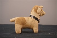 Antique Small Dog with Spot