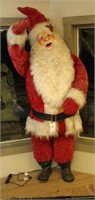 animated life size Santa, 6' 9" tall,
