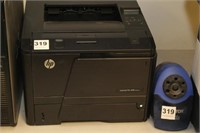 HP Laser Jet Pro 400 and Bostitch pencil