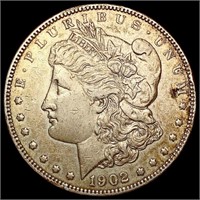 1902 Morgan Silver Dollar NEARLY UNCIRCULATED