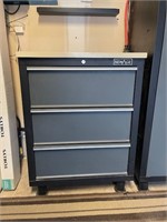 New Age Three Drawer Shop Cabinet