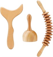 3 in 1 Wood Therapy Massage Tools, Wood Therapy To