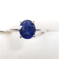 Certified 10K Sapphire(2ct) Ring