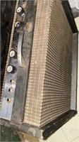 Vintage guitar amplifier looks like a Sears, as is