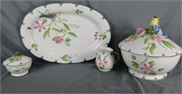 Vietri Porcelain Platter and Bowl Set