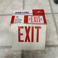 3 Plastic Exit Sign Covers