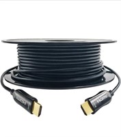(New) 4K Fiber Optic HDMI Cable 100 Feet, HDMI