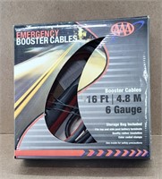 Set of 16'- 6 Gauge Heavy Duty Jumper Cables