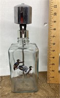 Decanter with duck design