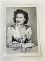 Patsy Cline Autographs