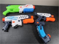 Three Nerf Guns