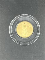 2014 $5 gold coin