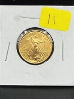 2001 $10 gold coin