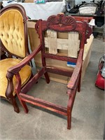 Antique Lion Head Chair