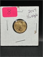 2017 $5 gold coin