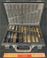 MASTERCRAFT DRILL BIT SET W FITTED CASE