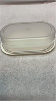 New Tupperware butter dish