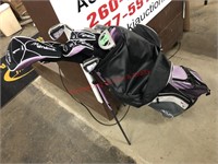 Acuity golf clubs with bag