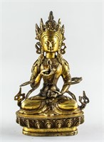 Tibetan Bronze Vajrasattva Statue
