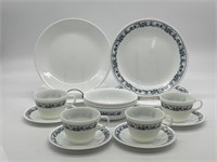 Dinnerware from Pyrex and Correlle