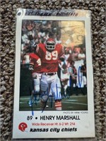 1981 Law Enforcement Henry Marshall Autograph
