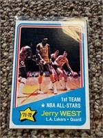 1972-73 Topps Jerry West ALL-STAR