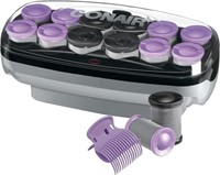 Conair CHV14X 12pcs Hair Rollers Set - Silver