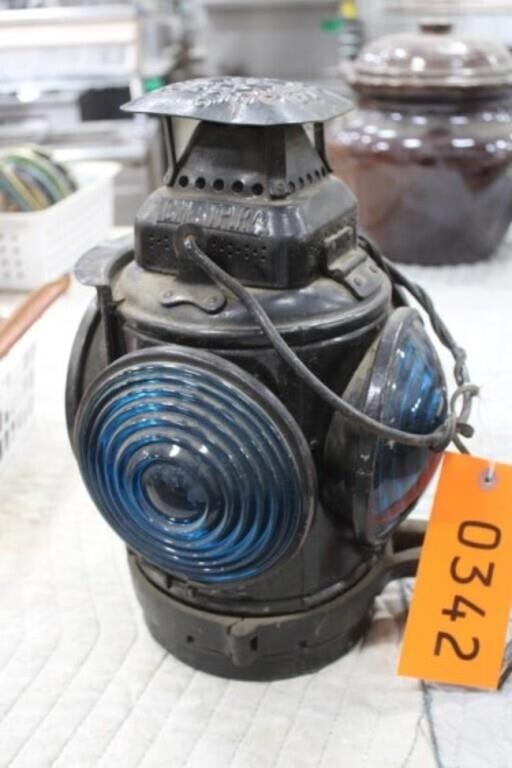 Vintage Adlake Railroad Lantern