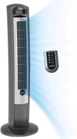 Lasko 42 Wind Curve Oscillating Tower Fan with Nig