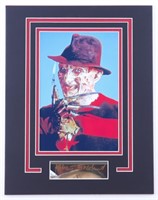 Autographed Nightmare on Elm Street Display