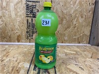 Real Lemon Juice, 1.5qt, New