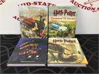 (4) Harry Potter Hardcover Books 1-4 Set J.K.
