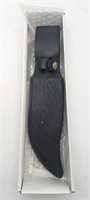 (Y) Leather belt knife sheath 12in L