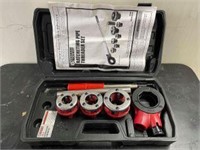 Ratcheting Pipe Threader Set